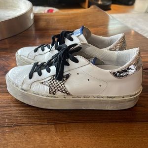 Golden Goose Hi Star Leather Sneakers size 36